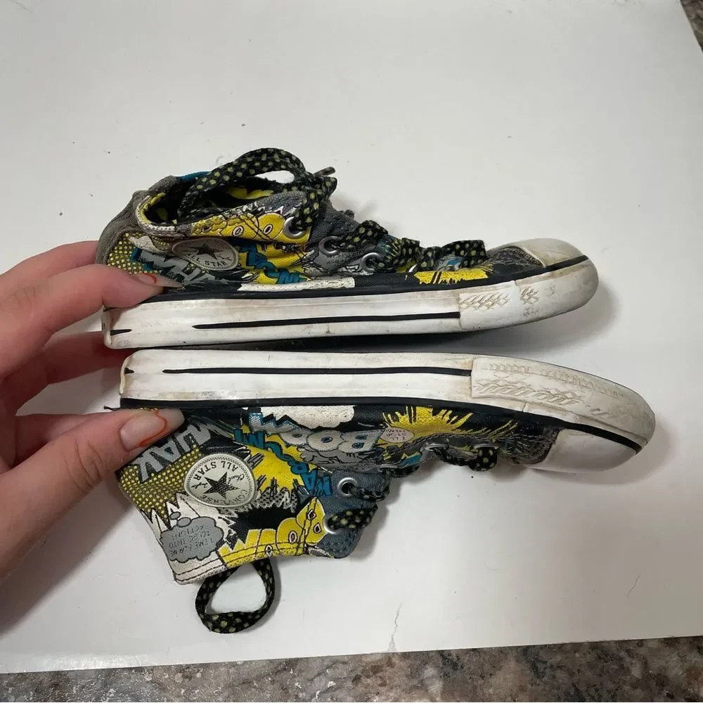 Converse Batman Comic Book Graphic Printed Sneakers